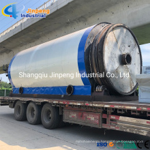 Big Capacity Used Rubber to Pyrolysis Oil System